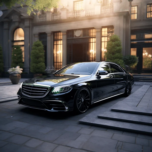 Luxury limo Mercedes S klass